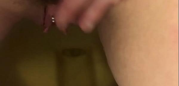  My Pretty Pierced Pussy Peeing